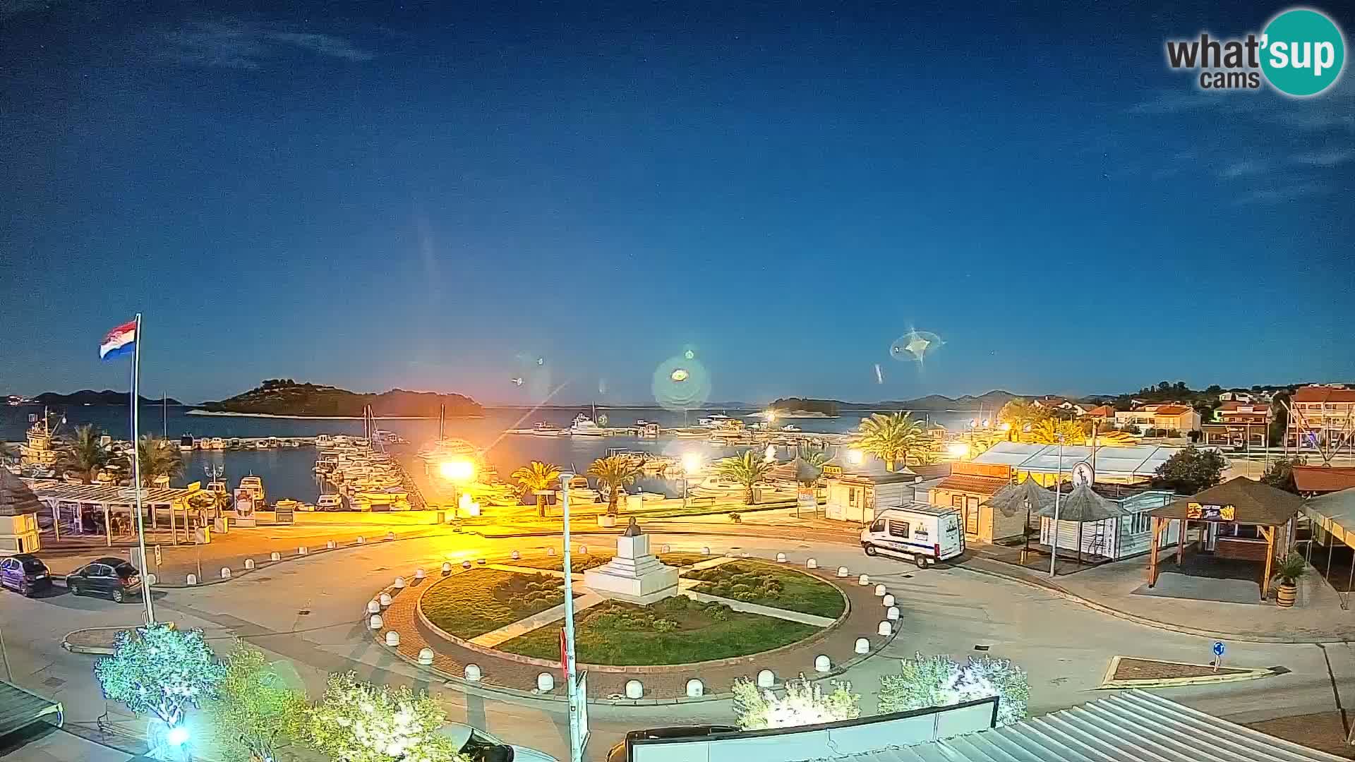 Pakoštane – Blick von der Villa Ljubica