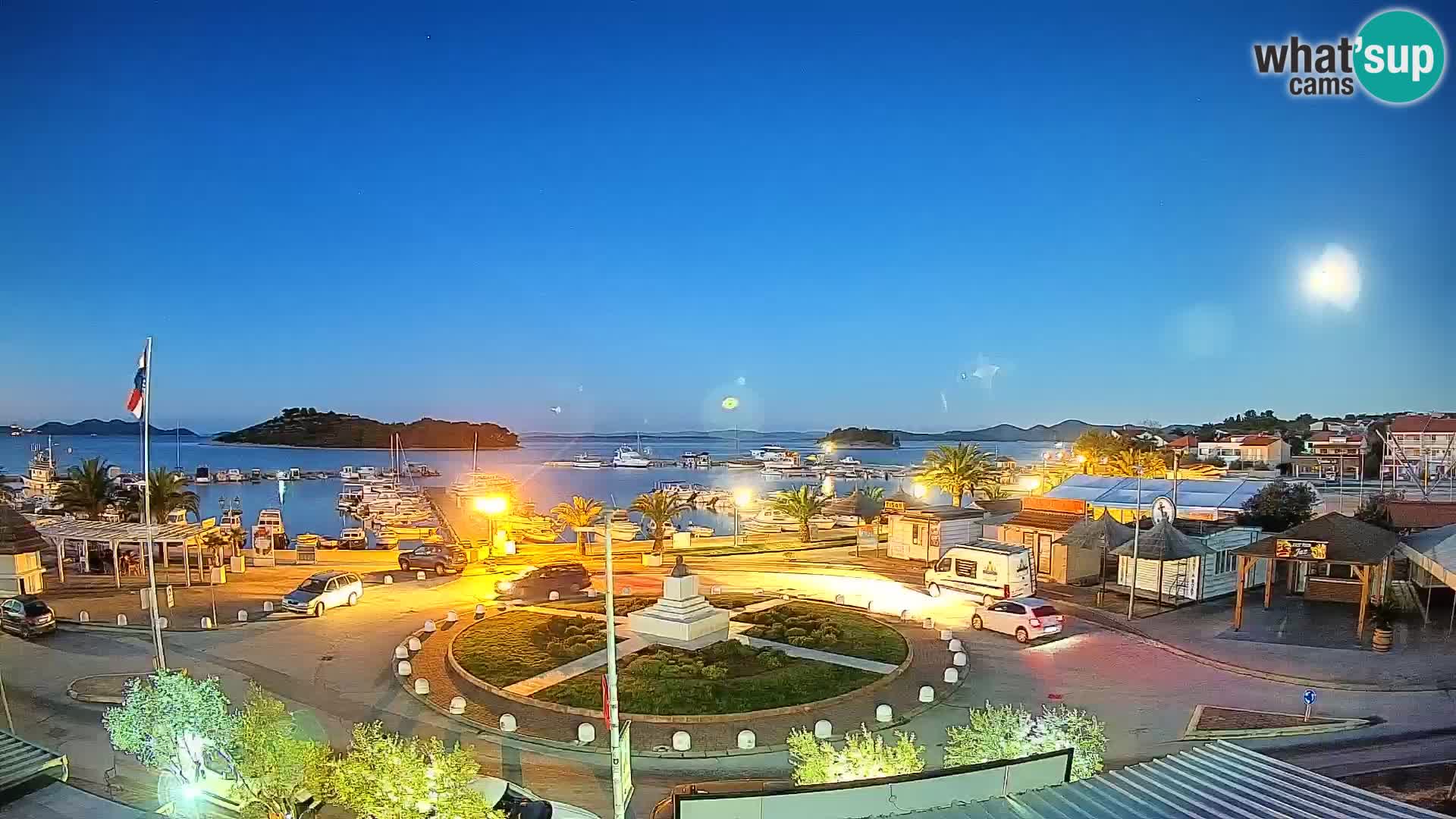 Pakoštane – Pogled iz Vile Ljubica