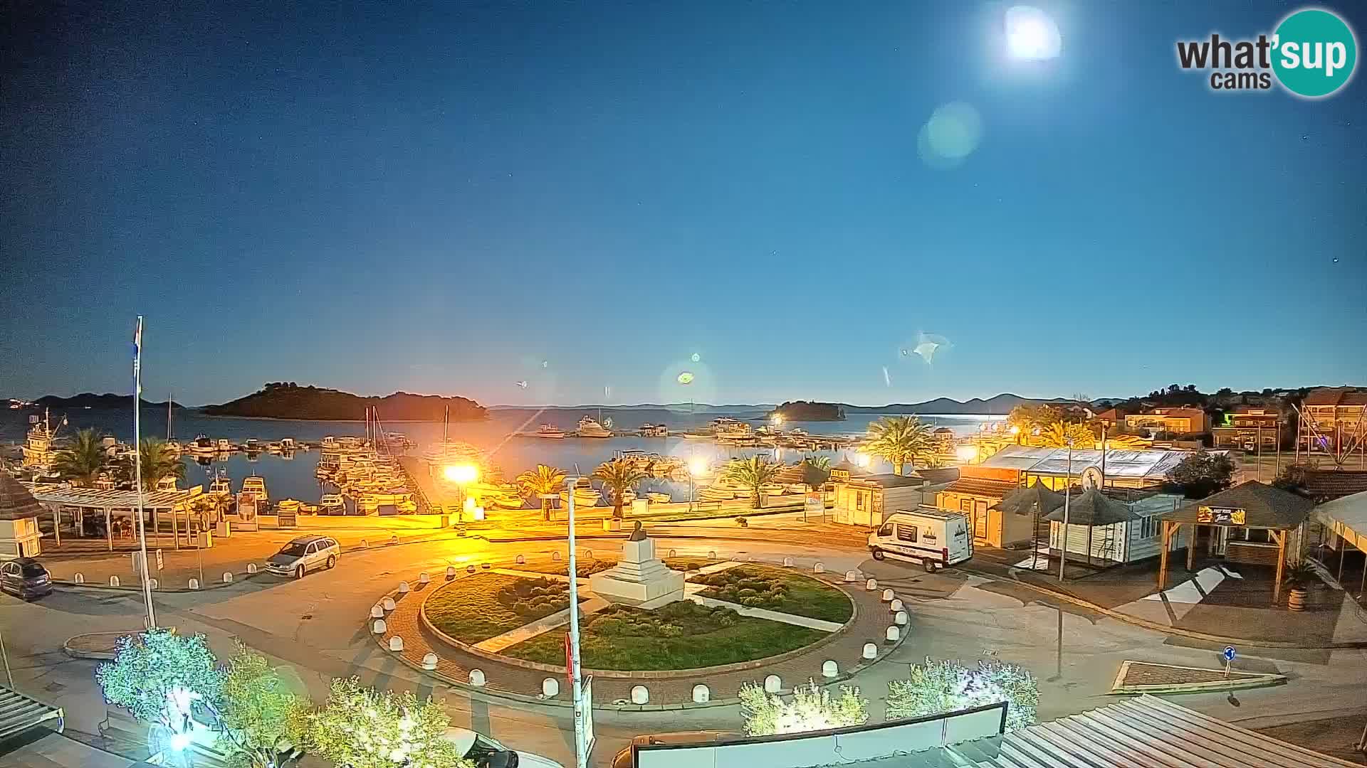 Pakoštane – Pogled iz Vile Ljubica