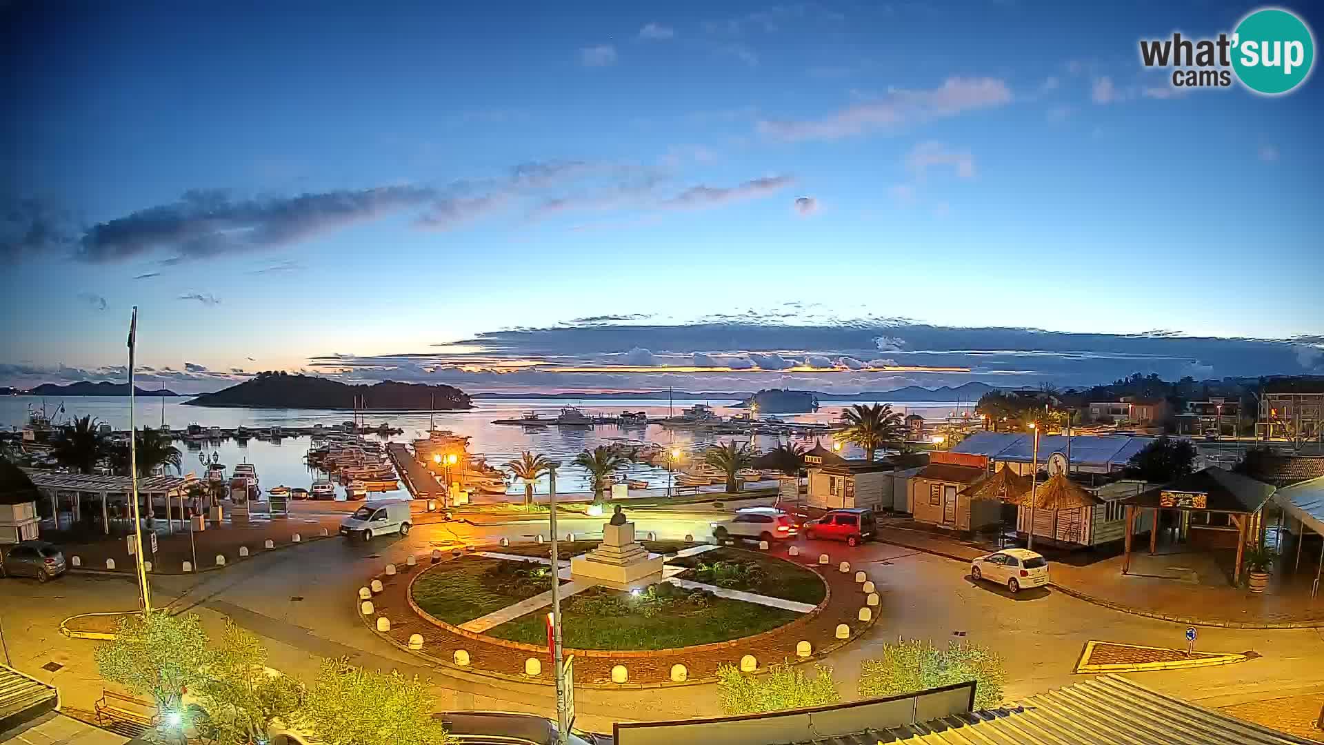 Pakoštane – Blick von der Villa Ljubica