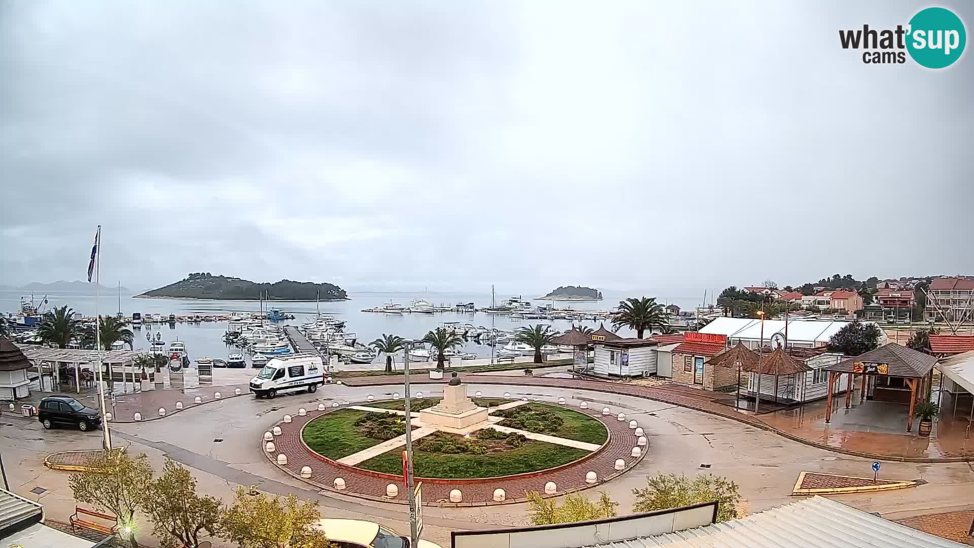 Pakoštane – Pogled iz Vile Ljubica