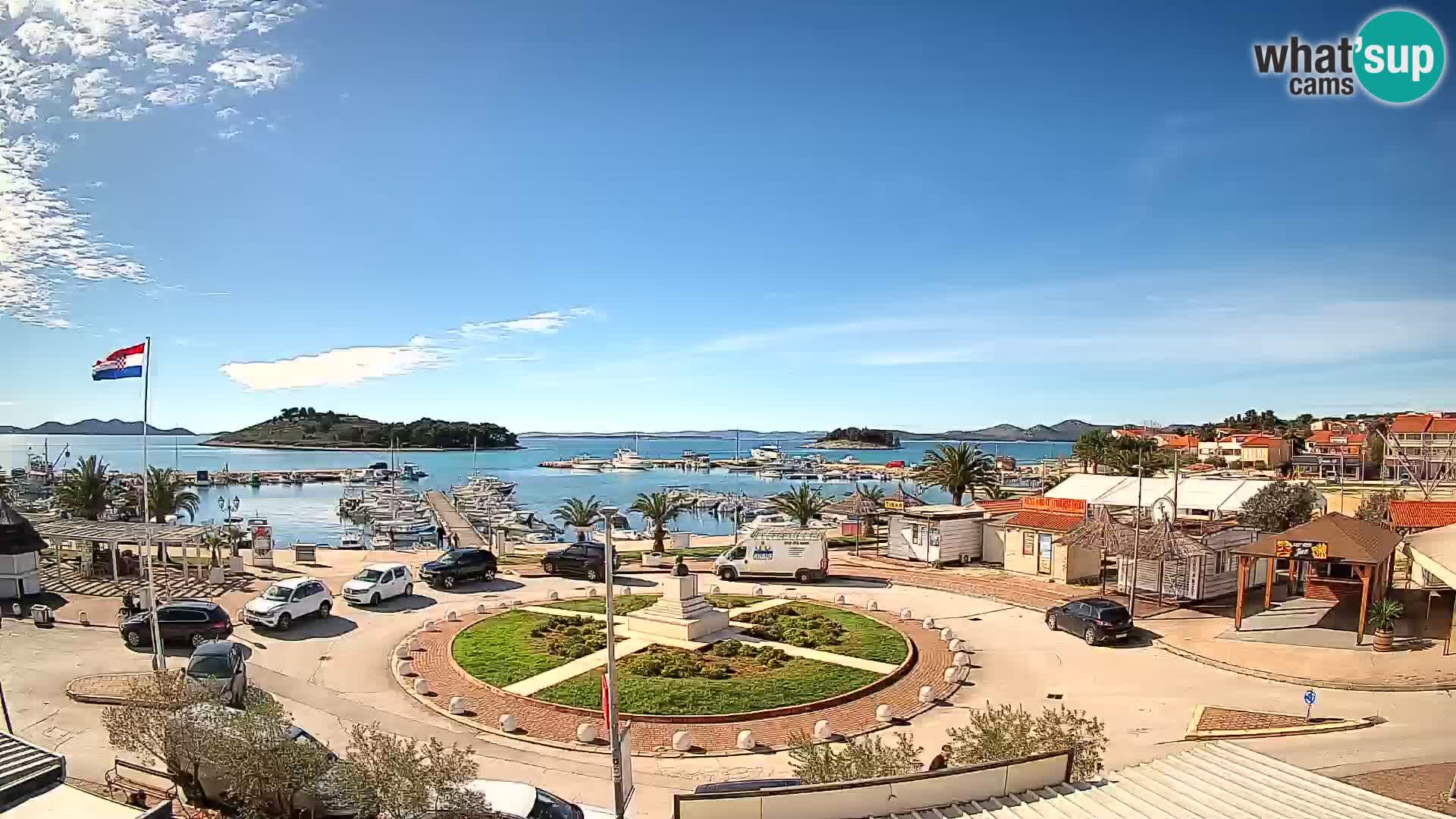 Pakoštane – Pogled iz Vile Ljubica