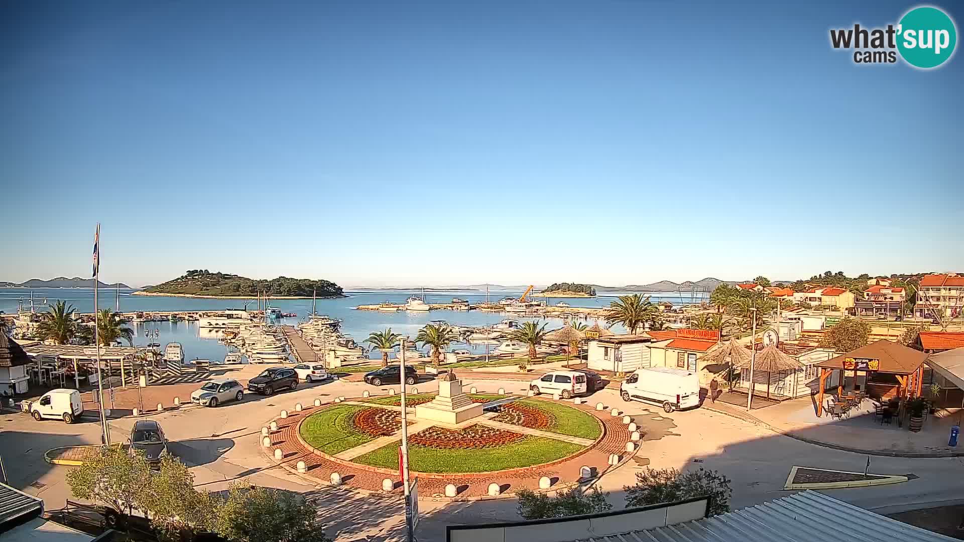 Pakoštane – Pogled iz Vile Ljubica