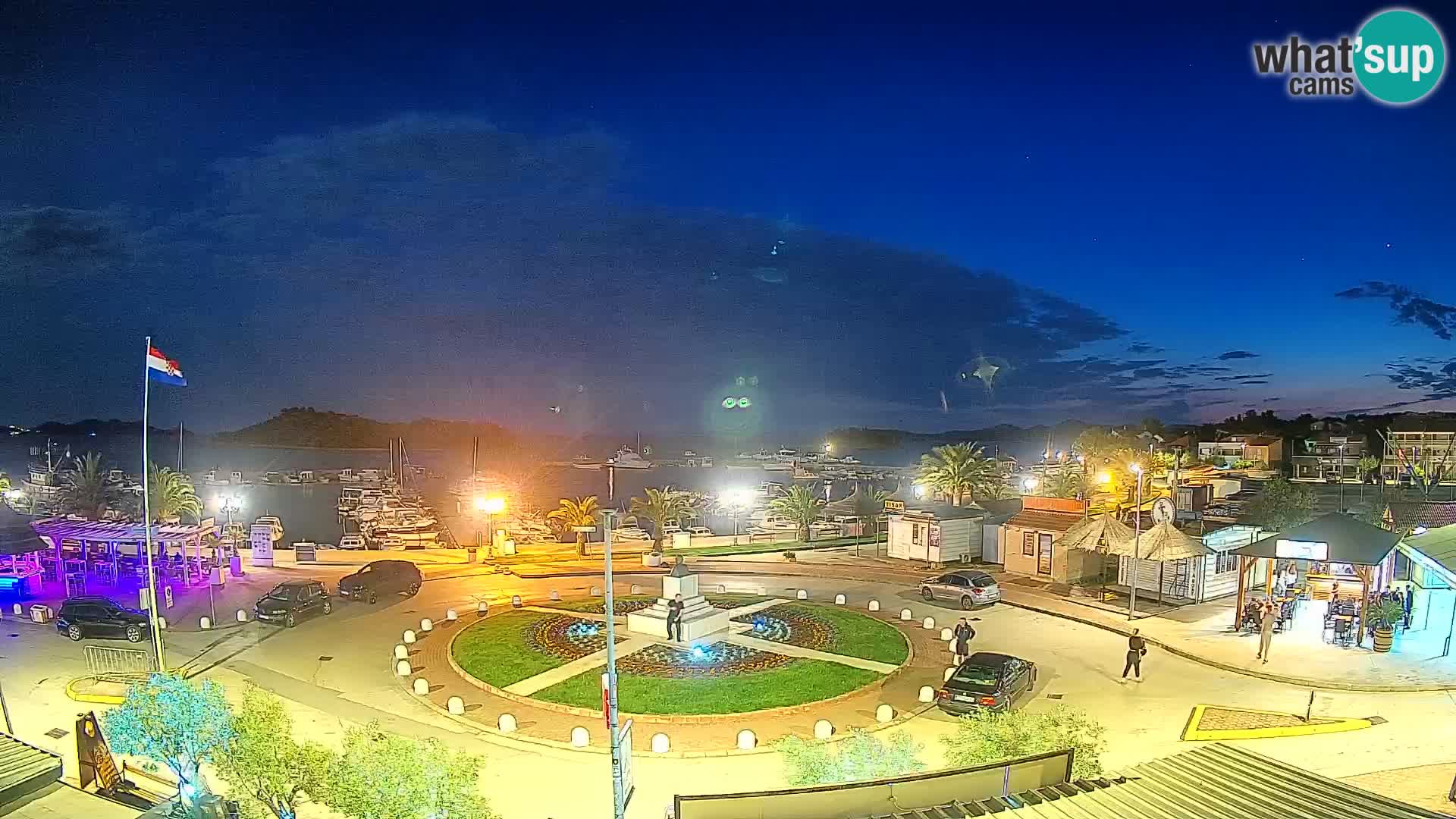 Pakoštane – Pogled iz Vile Ljubica