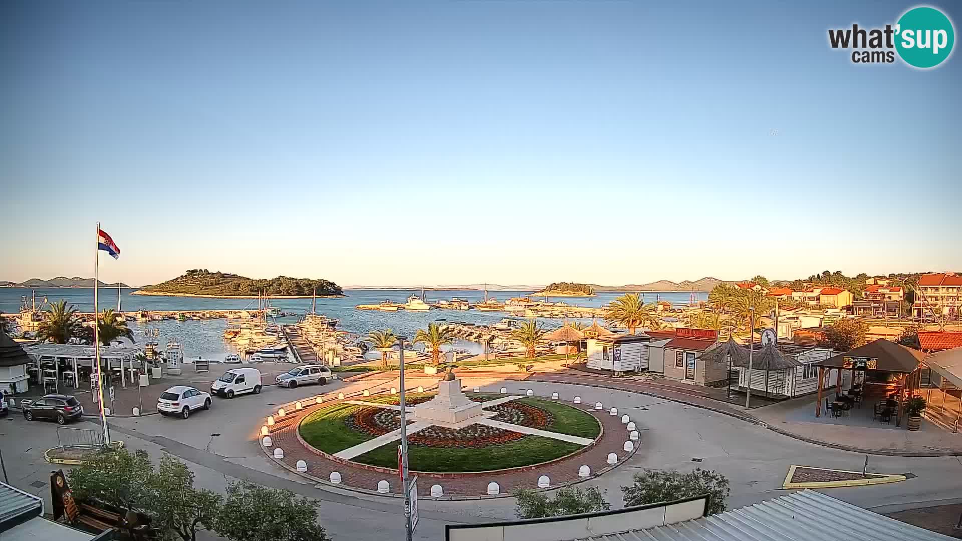 Pakoštane – Pogled iz Vile Ljubica