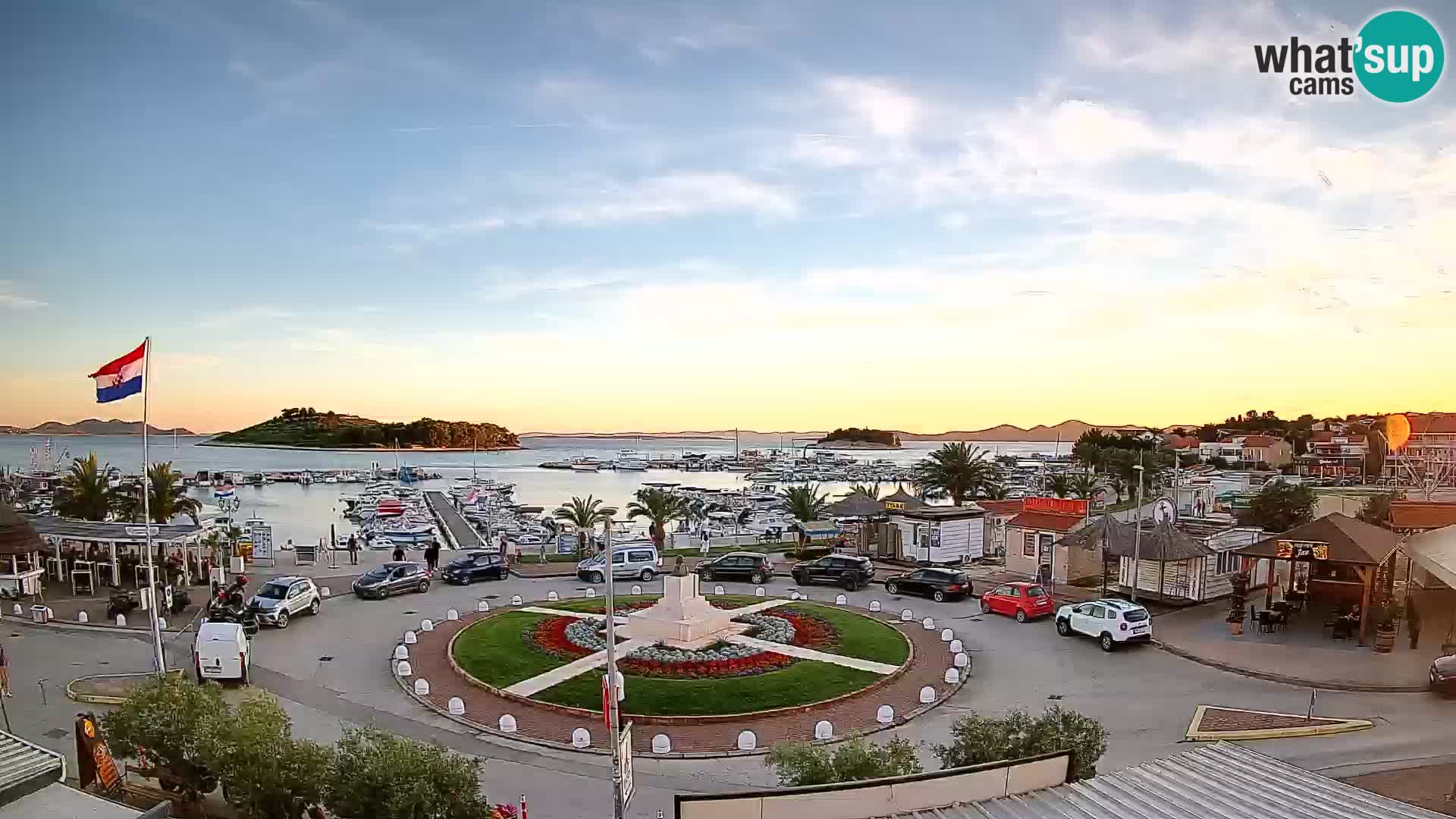 Pakoštane – Pogled iz Vile Ljubica