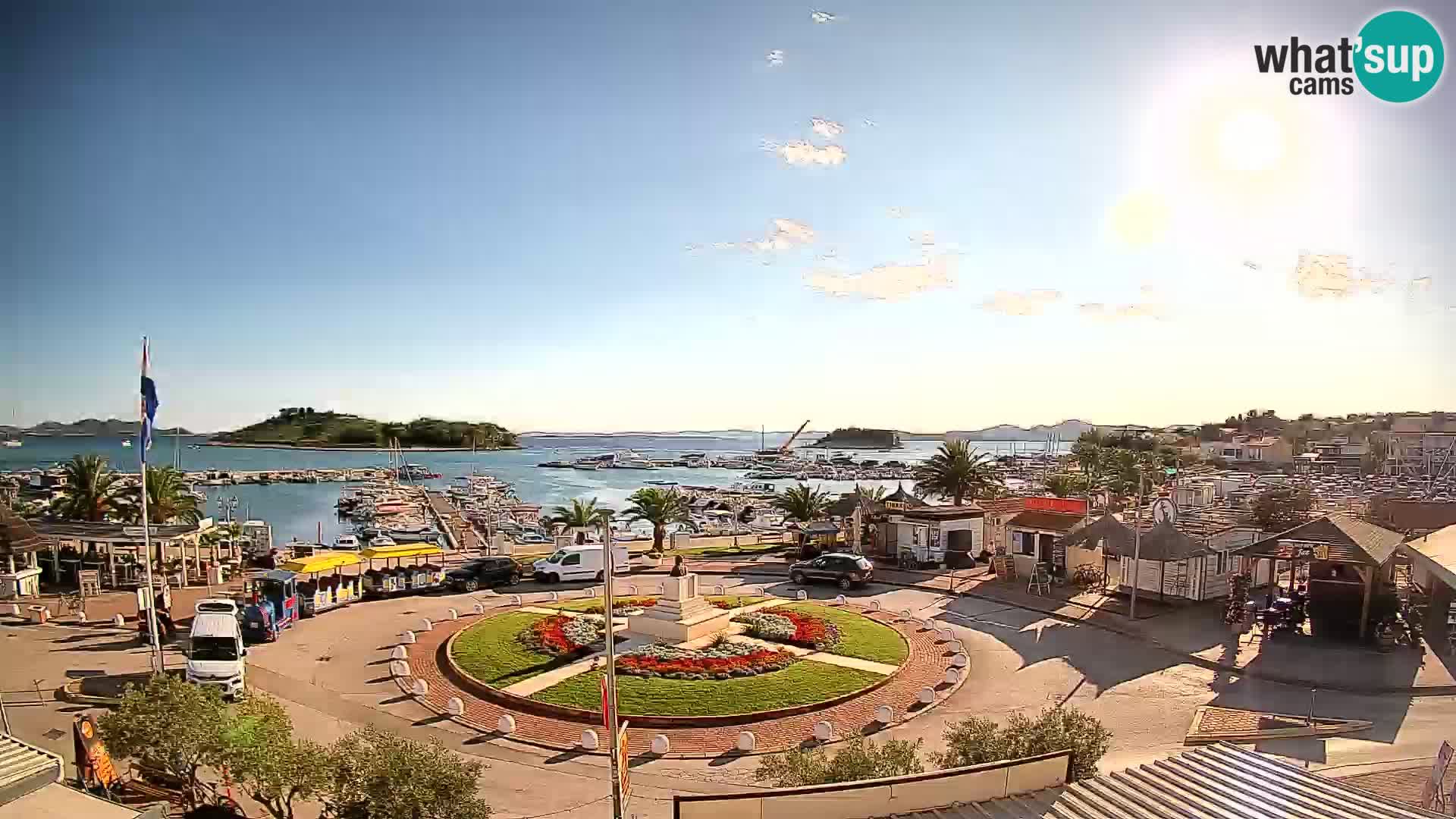 Pakoštane – Pogled iz Vile Ljubica