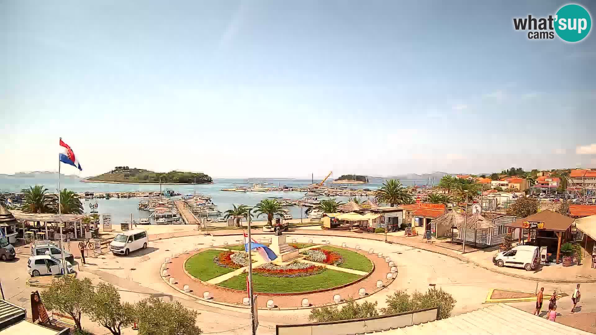 Pakoštane – Vista desde la villa Ljubica