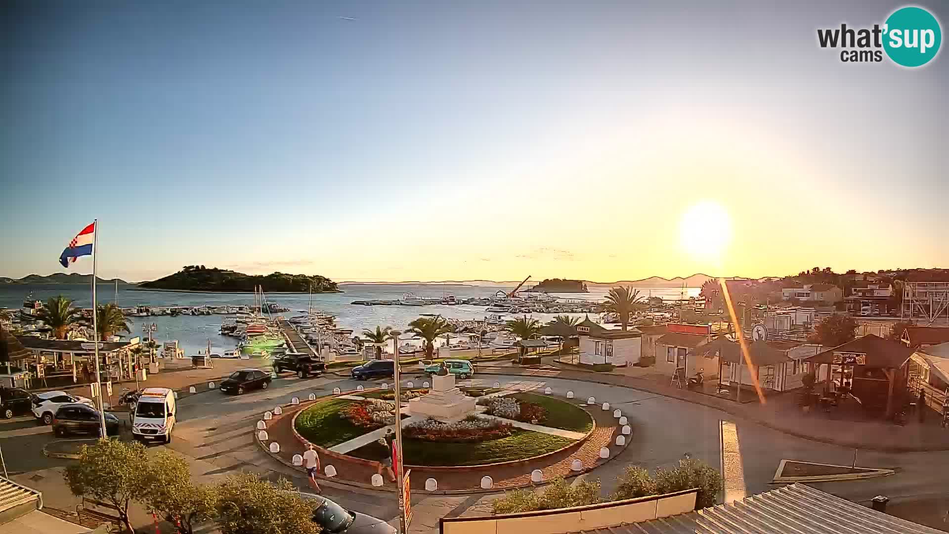 Pakoštane – Vista desde la villa Ljubica