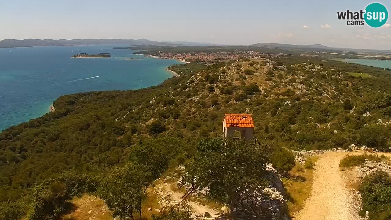 Spletna kamera Pakoštane – Drage – Kornati – Vransko Jezero