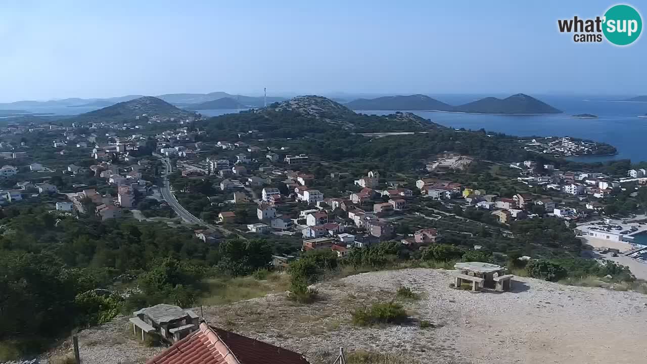 Spletna kamera Pakoštane – Drage – Kornati – Vransko Jezero