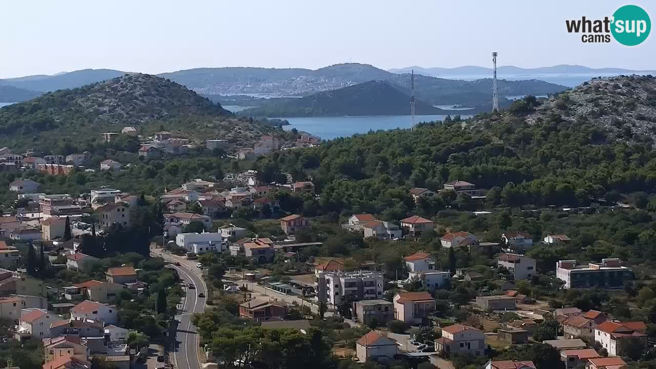 Spletna kamera Pakoštane – Drage – Kornati – Vransko Jezero