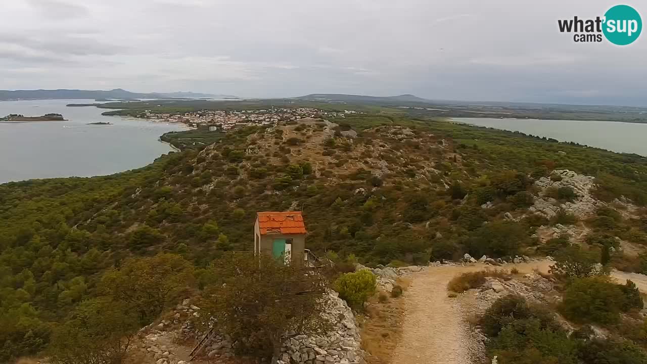 Webcam Pakoštane – Drage – Kornati – Vransko Jezero