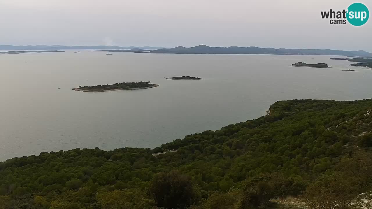 Webcam Pakoštane – Drage – Kornati – Vransko Jezero