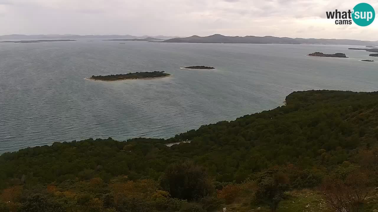 Webcam Pakoštane – Drage – Kornati – Vransko Jezero