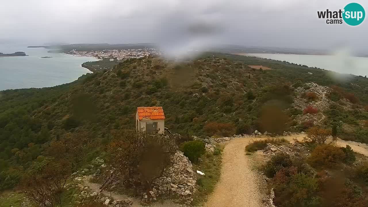 Spletna kamera Pakoštane – Drage – Kornati – Vransko Jezero