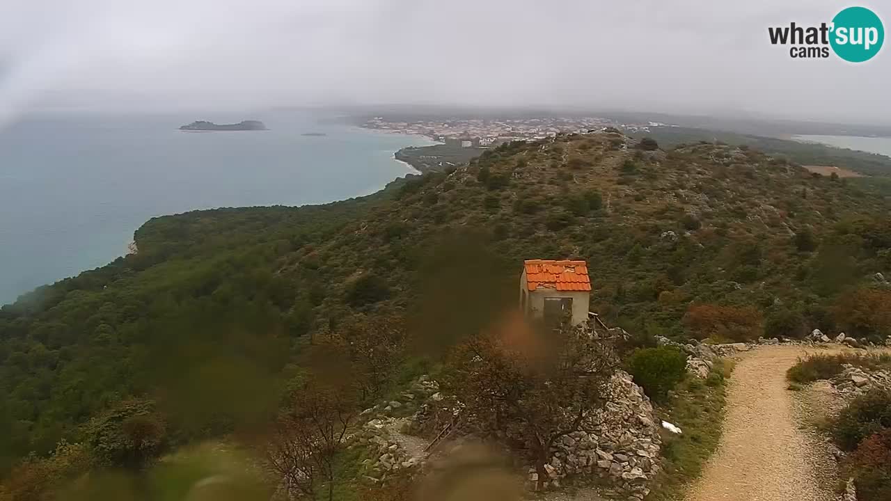 Spletna kamera Pakoštane – Drage – Kornati – Vransko Jezero