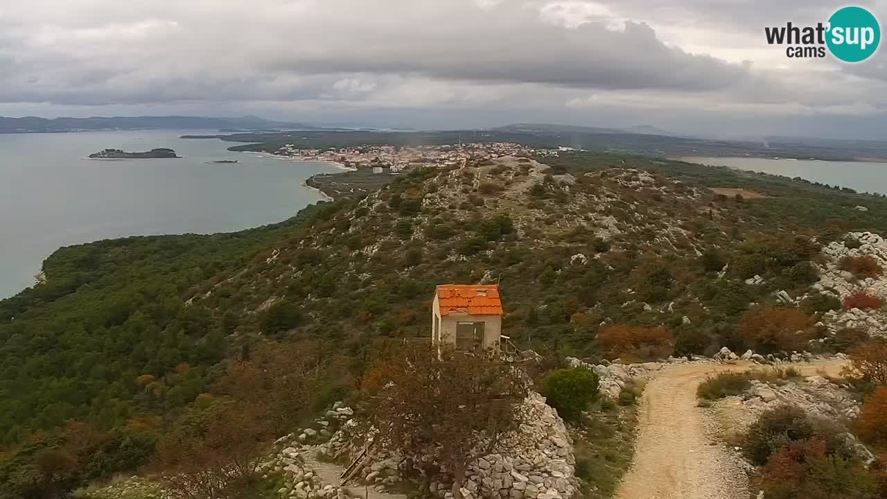 Spletna kamera Pakoštane – Drage – Kornati – Vransko Jezero