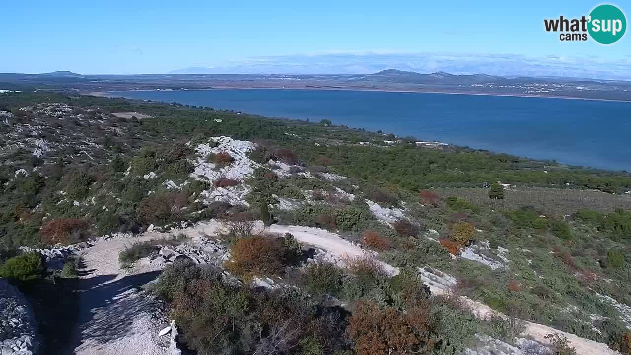 Spletna kamera Pakoštane – Drage – Kornati – Vransko Jezero