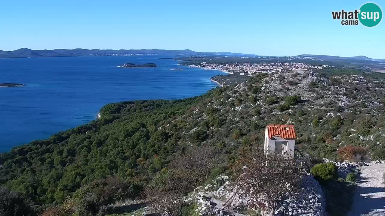 Spletna kamera Pakoštane – Drage – Kornati – Vransko Jezero