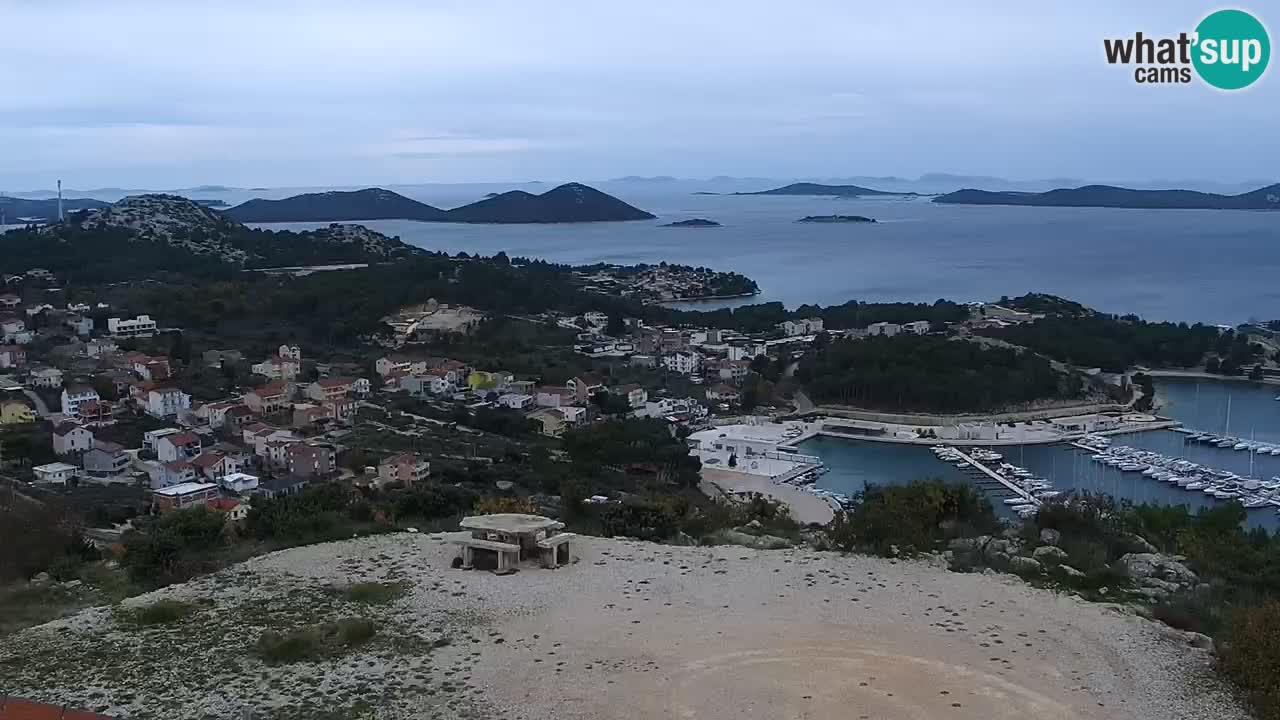 Webcam Pakoštane – Drage – Kornati – Vransko Jezero