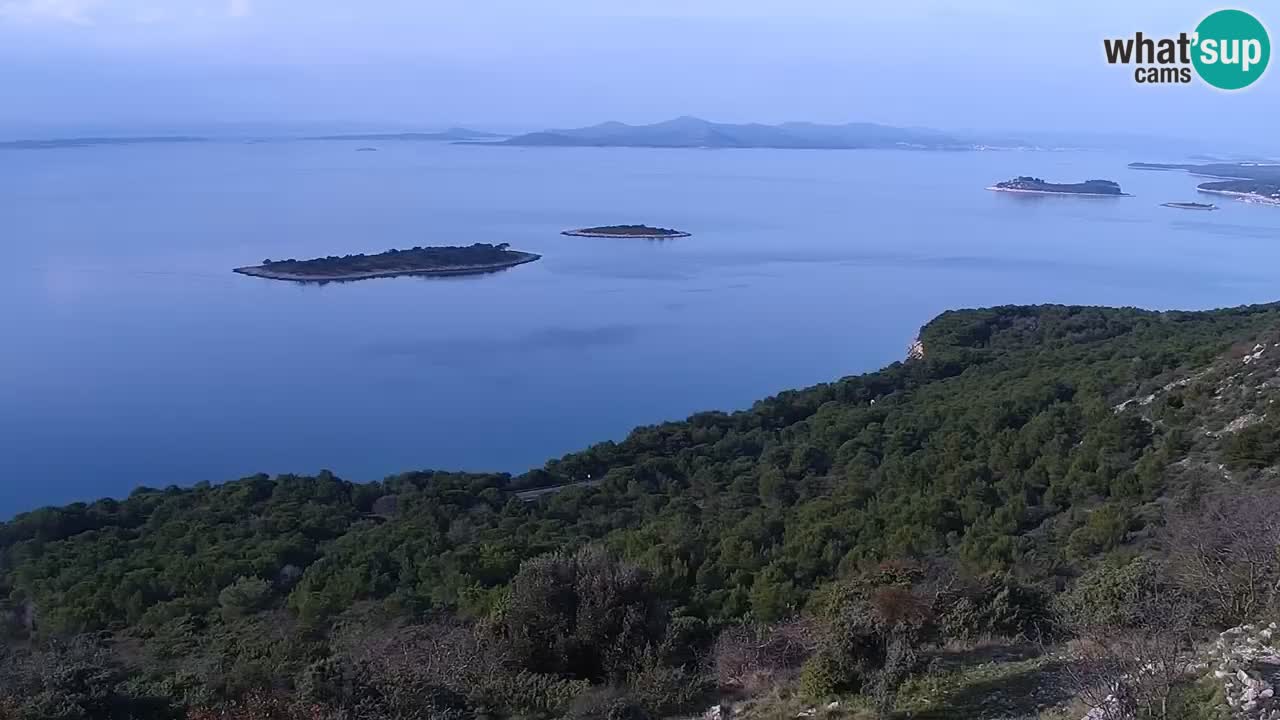 Spletna kamera Pakoštane – Drage – Kornati – Vransko Jezero