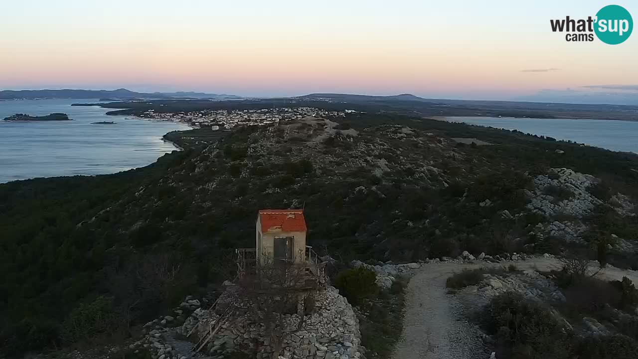 Webcam Pakoštane – Drage – Kornati – Vransko Jezero