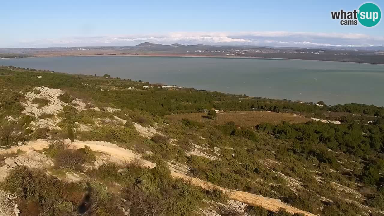 Webcam Pakoštane – Drage – Kornati – Vransko Jezero