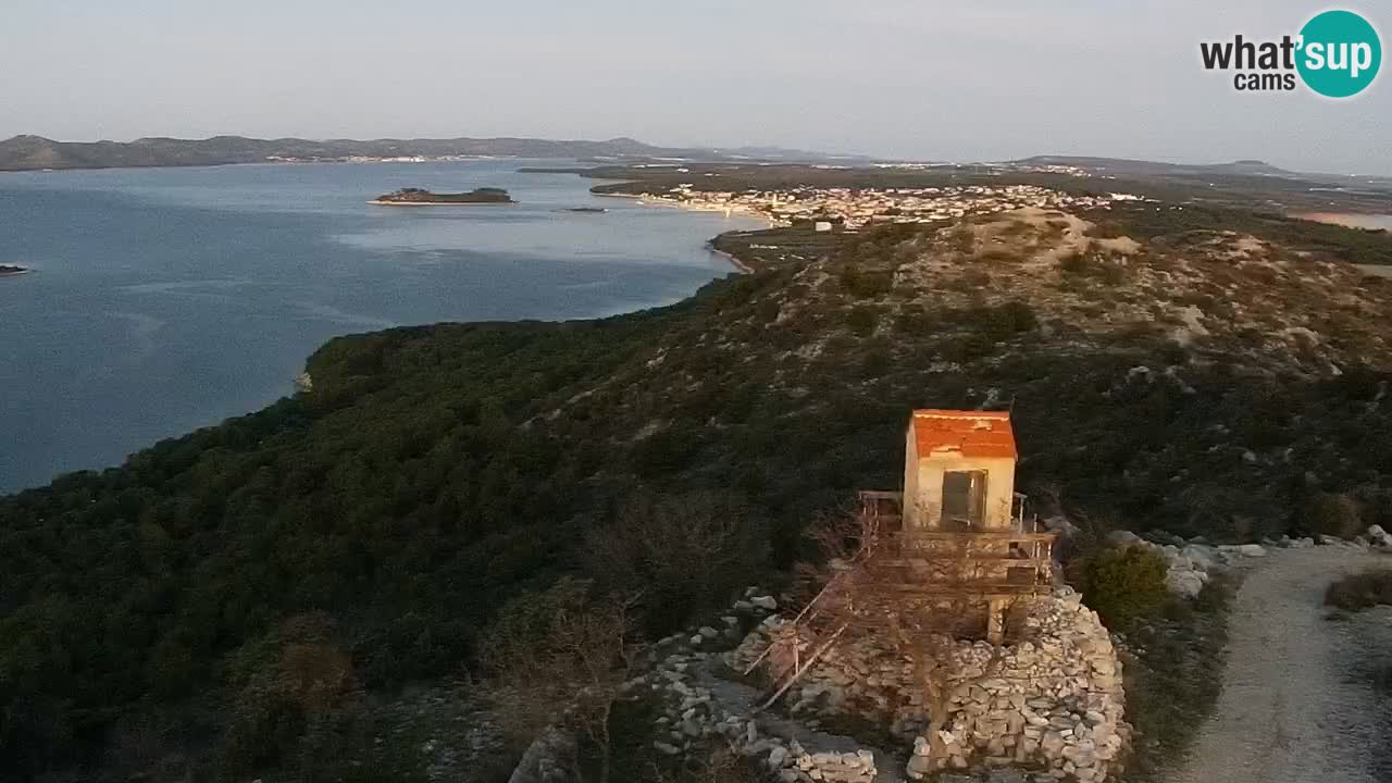 Webcam Pakoštane – Drage – Kornati – Vransko Jezero