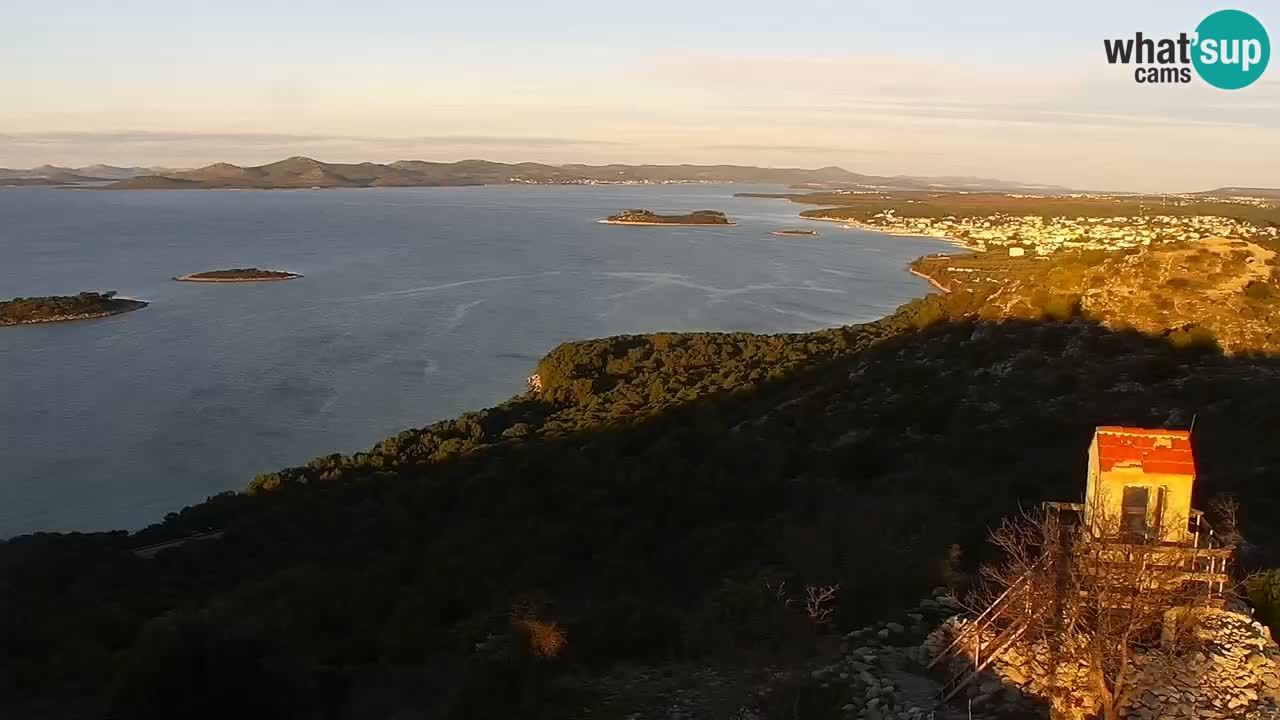 Webcam Pakoštane – Drage – Kornati – Vransko Jezero