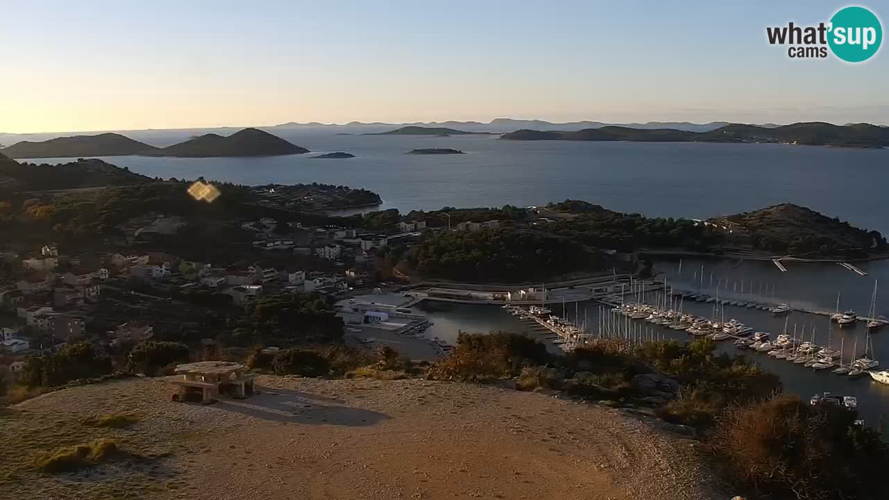 Livecam Pakoštane – Drage – Kornati – Vransko Jezero