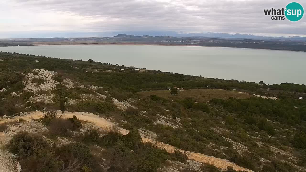 Spletna kamera Pakoštane – Drage – Kornati – Vransko Jezero