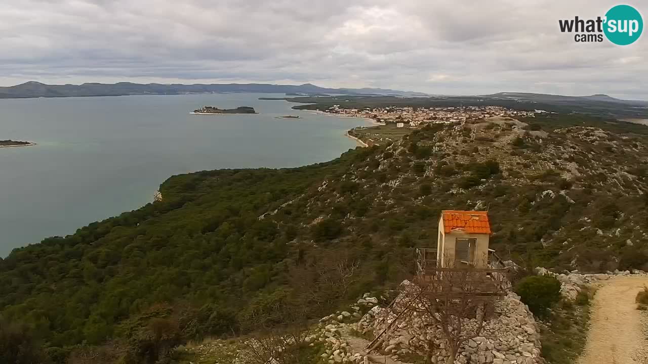 Spletna kamera Pakoštane – Drage – Kornati – Vransko Jezero