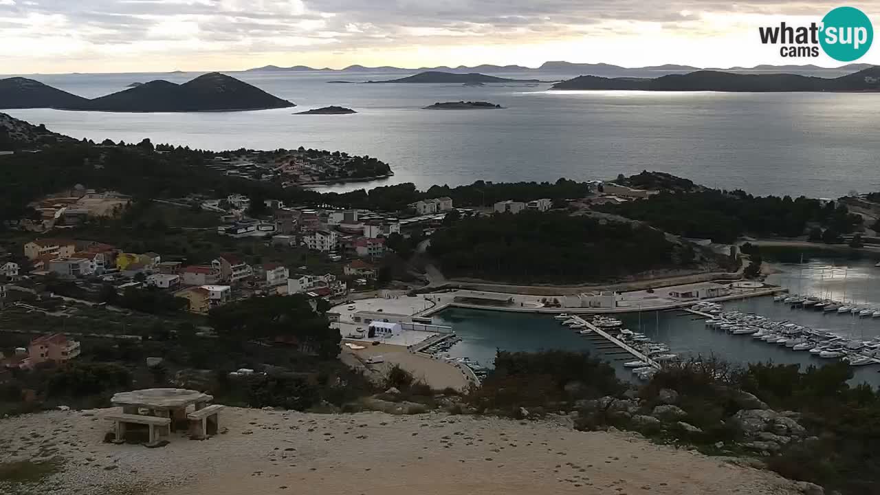 Webcam Pakoštane – Drage – Kornati – Vransko Jezero