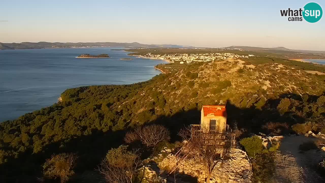 Webcam Pakoštane – Drage – Kornati – Vransko Jezero