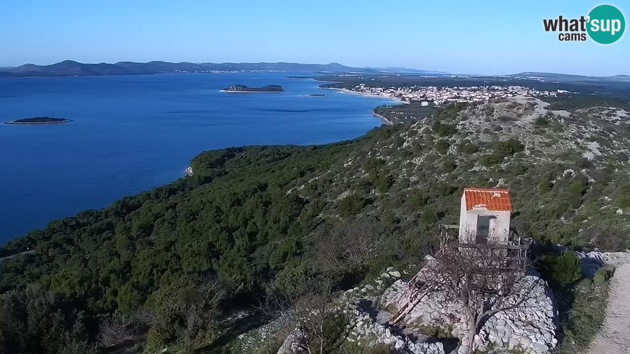 Webcam Pakoštane – Drage – Kornati – Vransko Jezero