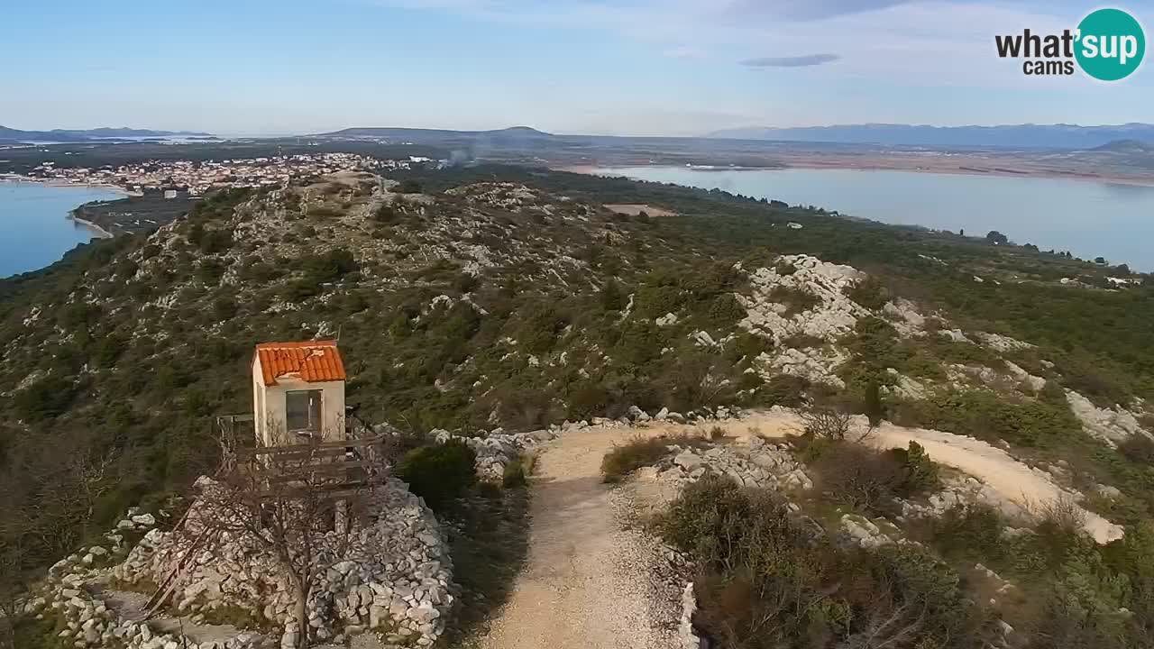 Webcam Pakoštane – Drage – Kornati – Vransko Jezero