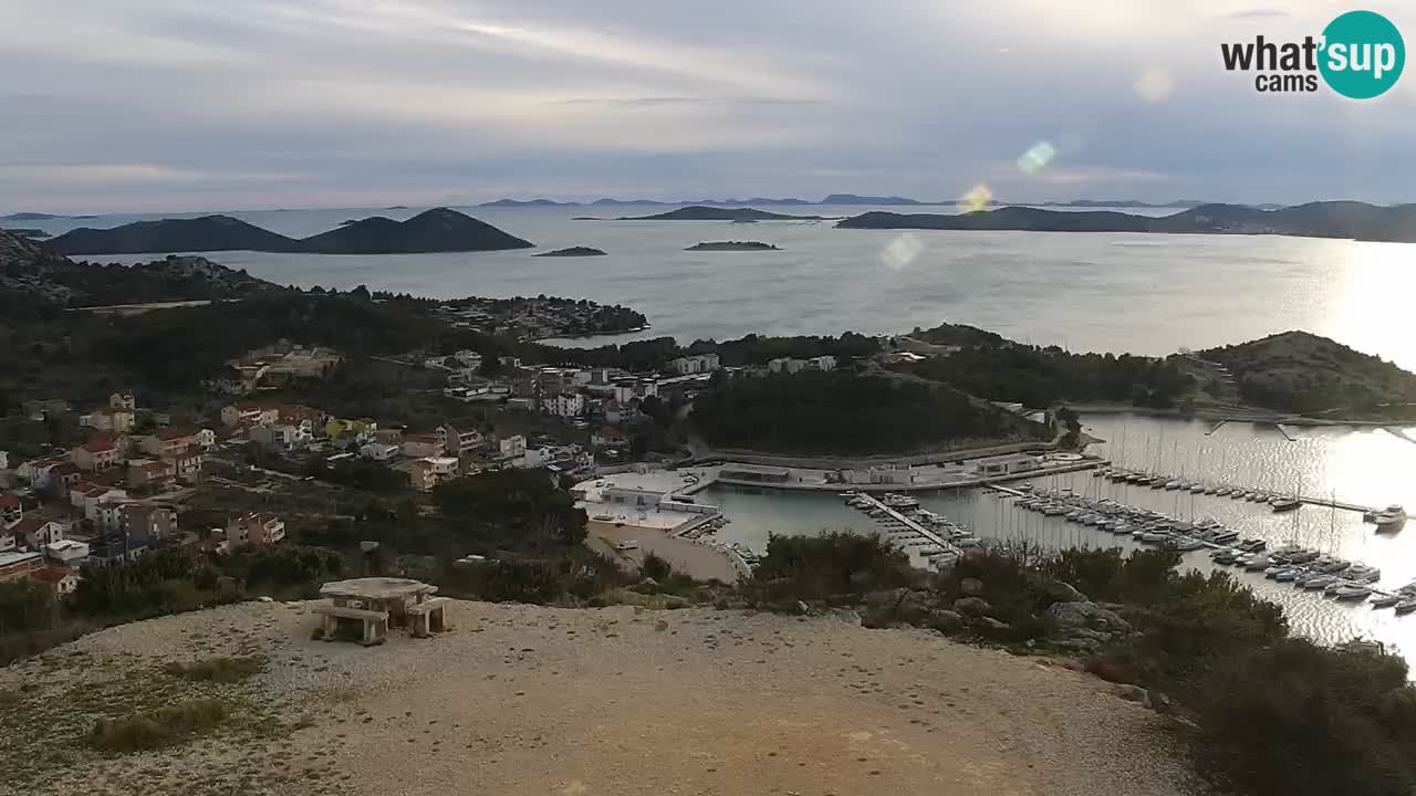 Webcam Pakoštane – Drage – Kornati – Vransko Jezero