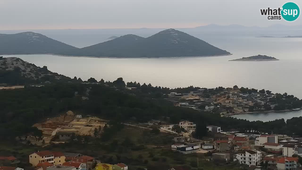 Spletna kamera Pakoštane – Drage – Kornati – Vransko Jezero