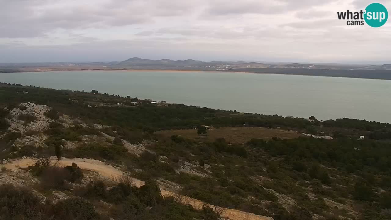 Spletna kamera Pakoštane – Drage – Kornati – Vransko Jezero