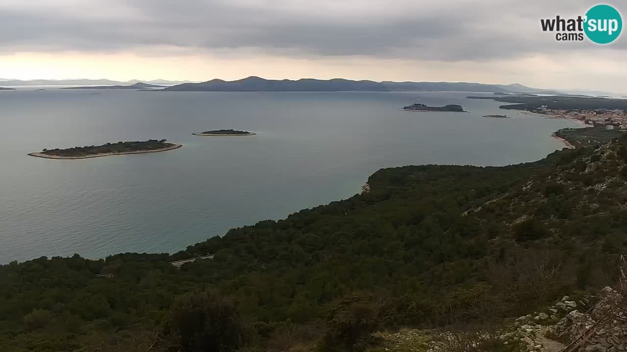 Webcam Pakoštane – Drage – Kornati – Vransko Jezero