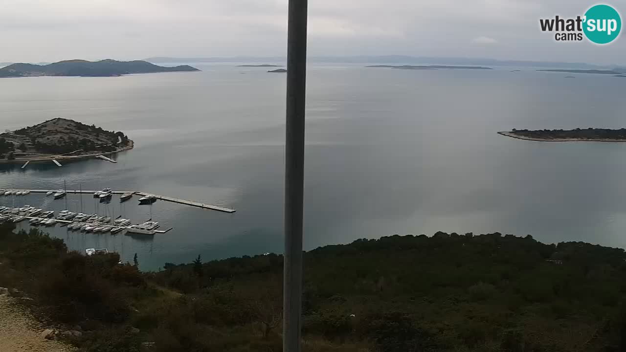 Webcam Pakoštane – Drage – Kornati – Vransko Jezero