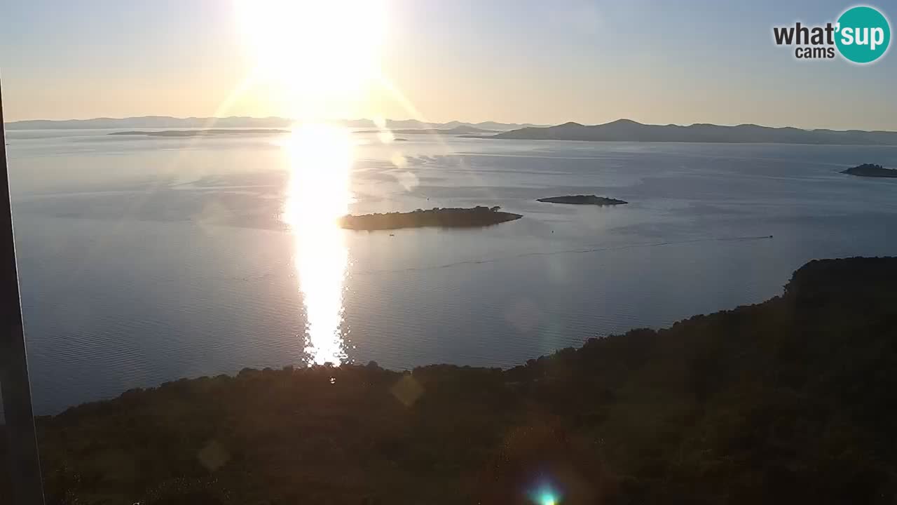 Webcam Pakoštane – Drage – Kornati – Vransko Jezero