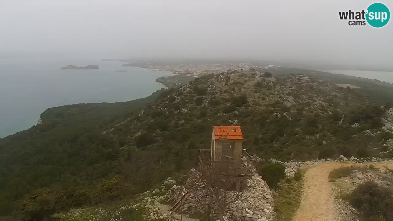 Webcam Pakoštane – Drage – Kornati – Vransko Jezero