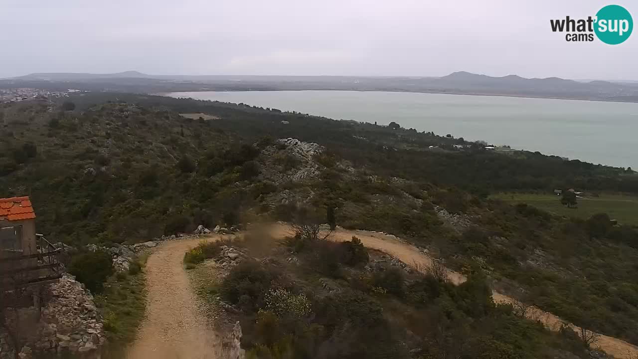 Webcam Pakoštane – Drage – Kornati – Vransko Jezero