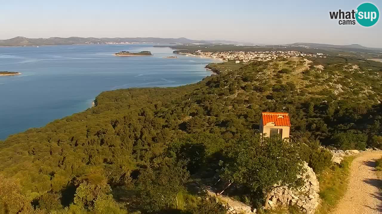 Webcam Pakoštane – Drage – Kornati – Vransko Jezero