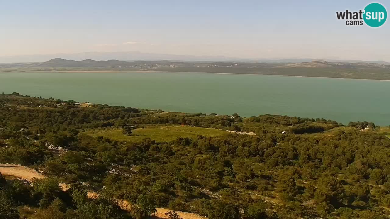 Spletna kamera Pakoštane – Drage – Kornati – Vransko Jezero