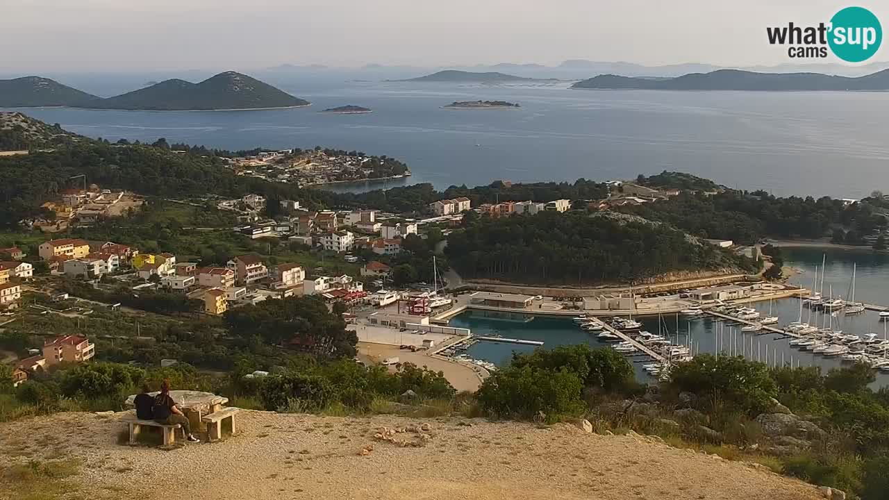 Spletna kamera Pakoštane – Drage – Kornati – Vransko Jezero
