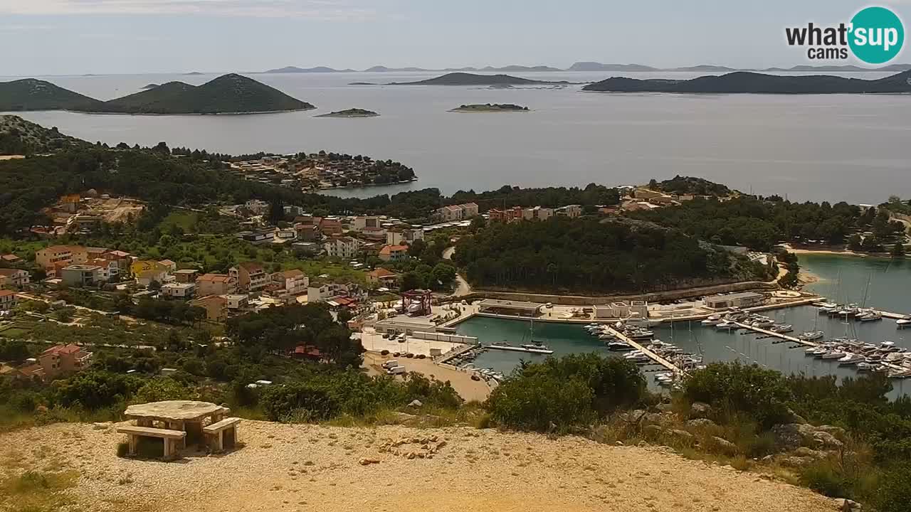 Webcam Pakoštane – Drage – Kornati – Vransko Jezero