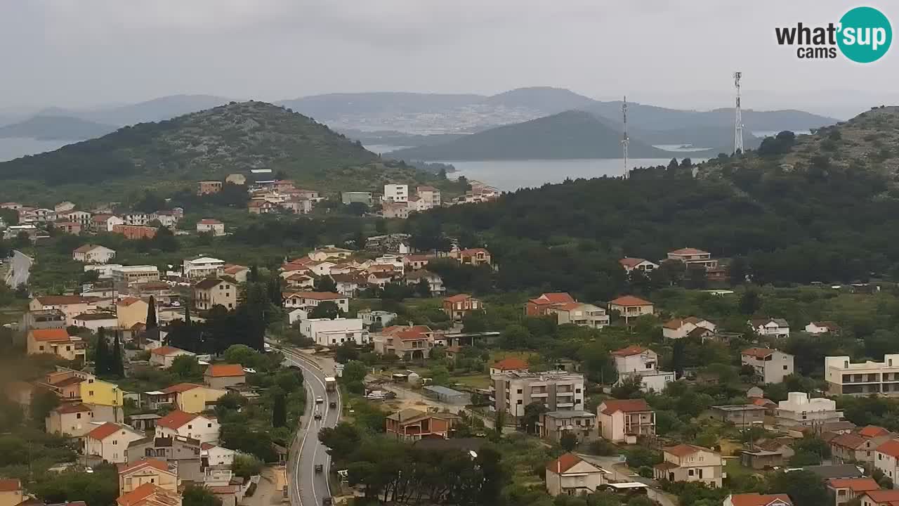 Spletna kamera Pakoštane – Drage – Kornati – Vransko Jezero